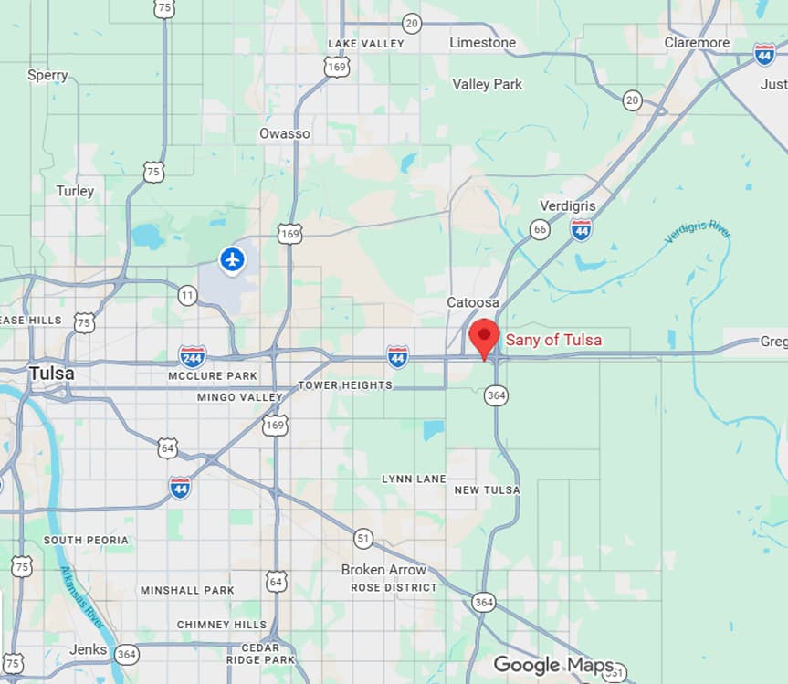 SANY of Tulsa location