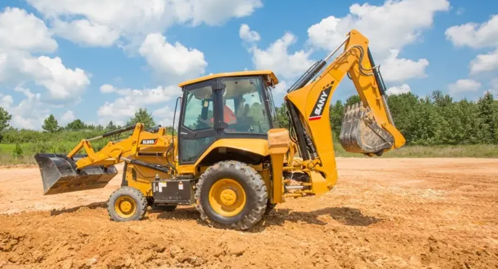 SANY backhoe loaders for rent at SANY of Tulsa