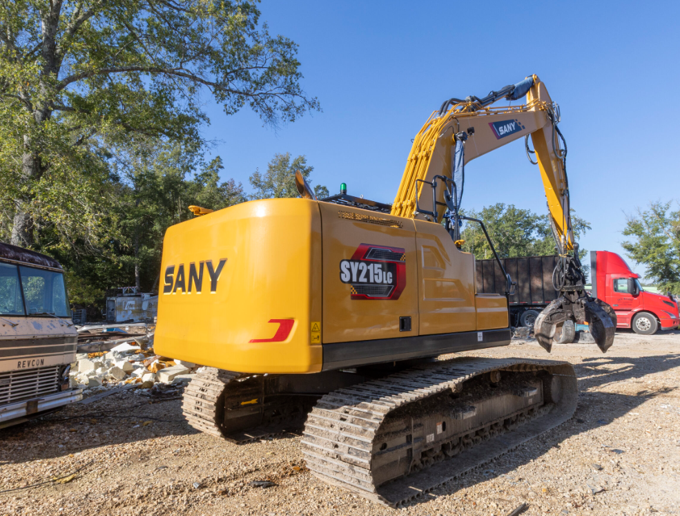 SANY medium excavators for rent