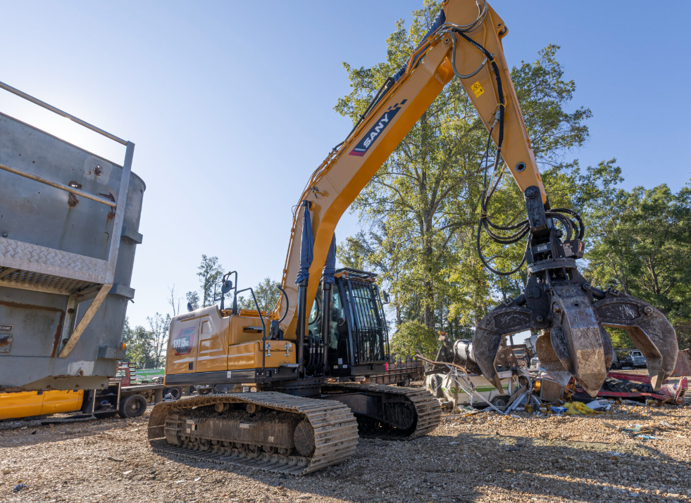 SANY excavators for rent at SANY of Tulsa