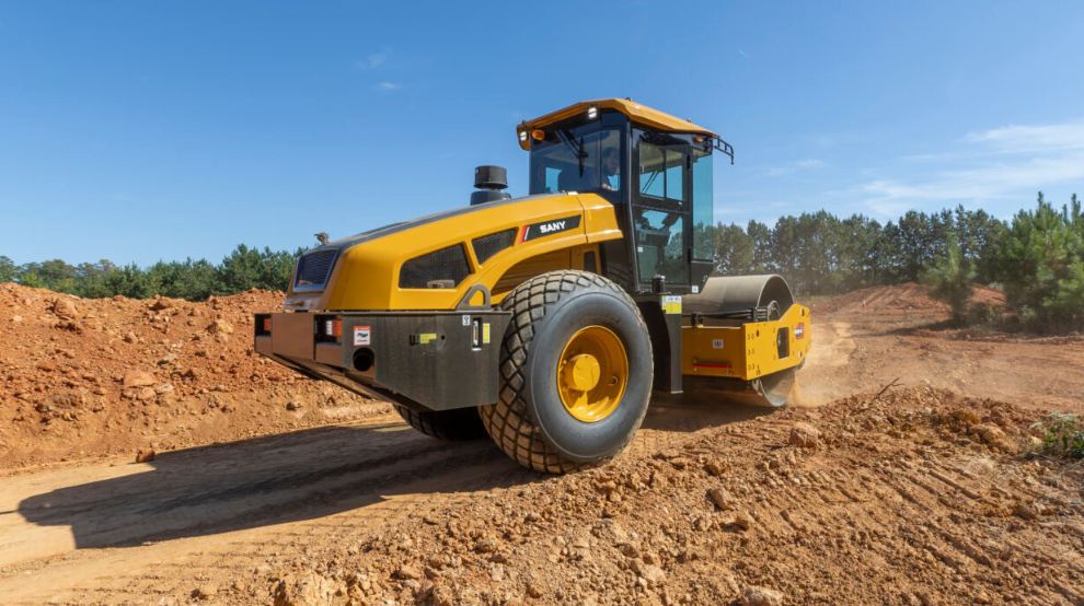 SANY single drum road roller