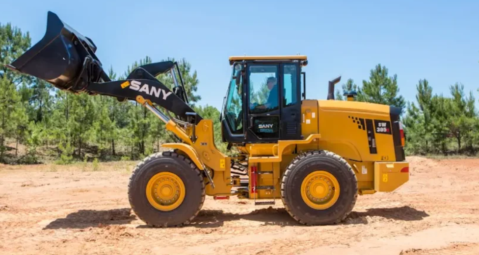 SANY wheel loaders for rent at SANY of Tulsa